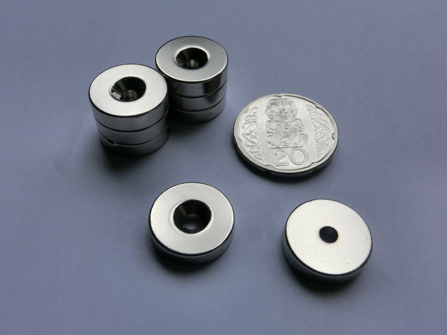 15mm Dia x 4mm with 3mm hole | Pack of 8