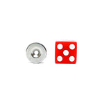 15mm Dia x 4mm with 3mm hole  |  Pack of 8