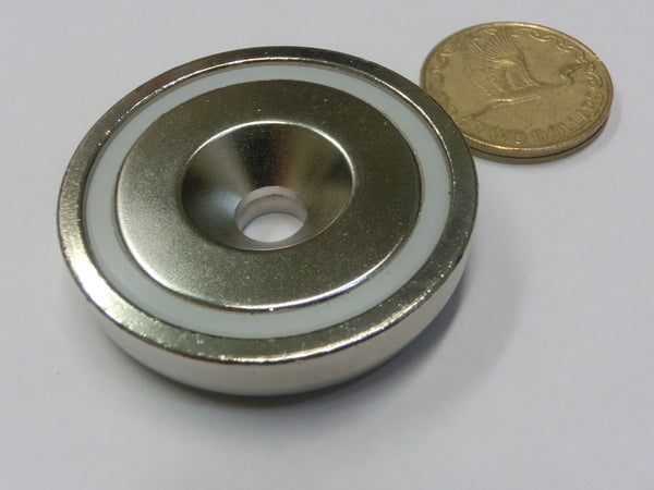 48mm Dia x 11.5mm Pot Magnet  |  Pack of 1